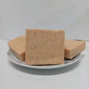SUPER 100% Organic All Natural Oatmeal +Turmeric soap bar
